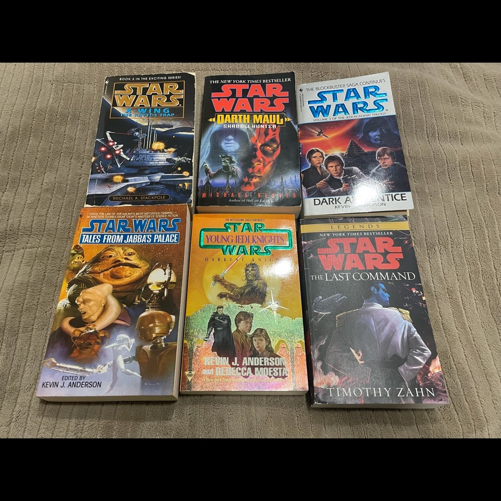 Star Wars book lot